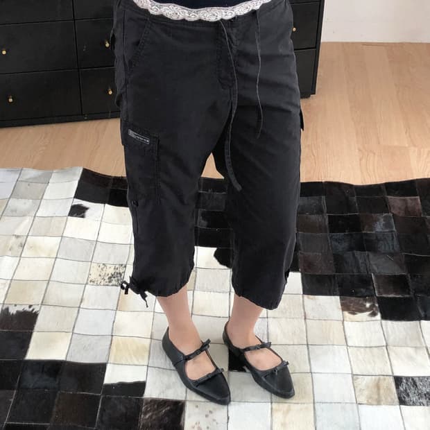 vintage Converse cargo cropped pants