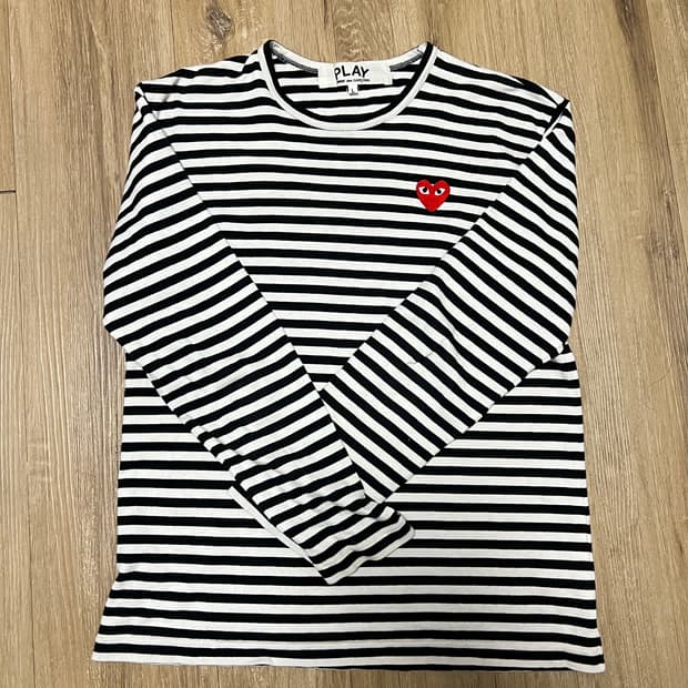 꼼데가르송 롱슬리브 L 정품