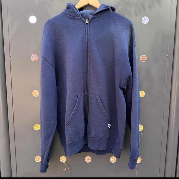 90s Vintage Russell Athletic 러셀 후드집업