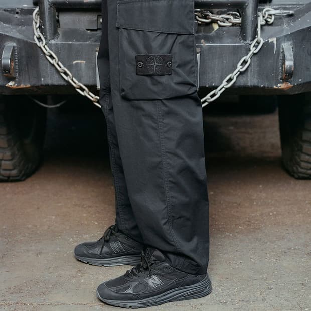 뉴발란스 x 스톤아일랜드 UK 991 올블랙 V2 270 새제품