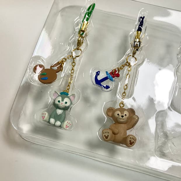 디즈니 일본 디즈니씨 더피 젤라토니 프렌즈 피규어 키링