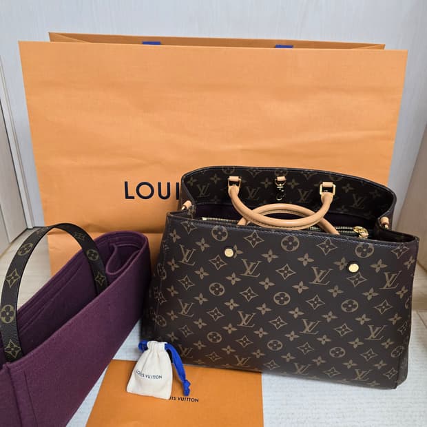 루이비통 몽테뉴 gm 숄더백