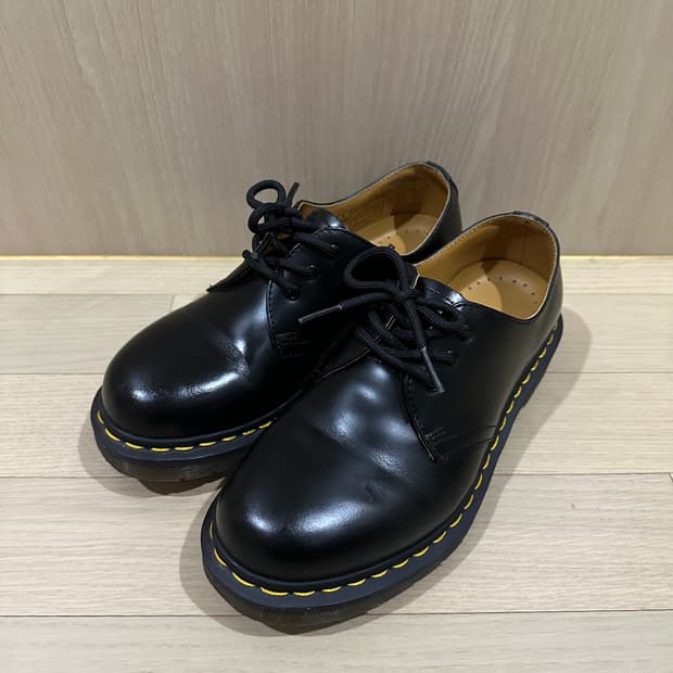 닥터마틴 1461 스무스 3홀 UK4(230) 블랙
