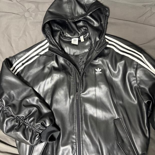 아디다스 포우 레더 후드 M