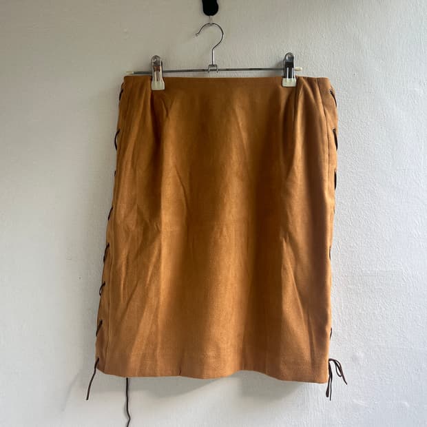 웨스턴 무드 스커트 