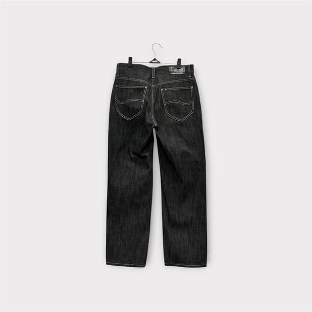 Lee 리 블랙 데님팬츠 청바지 30인치 스트레이트핏