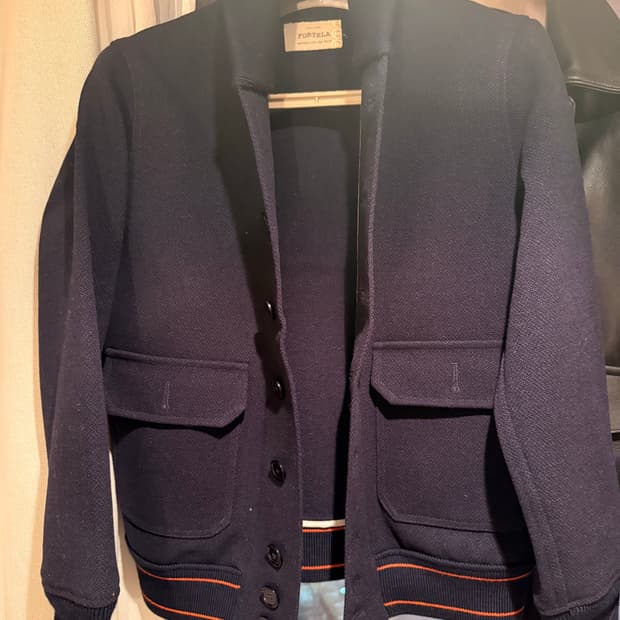 포르텔라 fortela 네이비 자켓 48사이즈