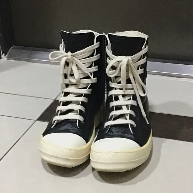 rick owens dark shadow ramones 37