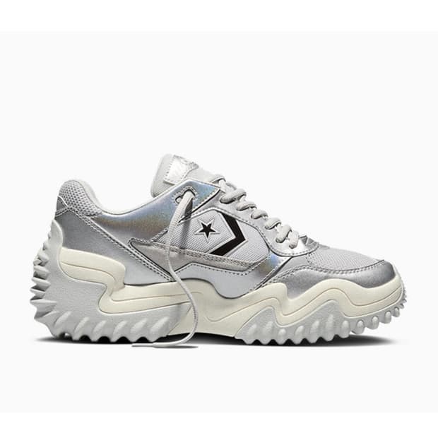 (새상품) 컨버스 웨이브 모션 트레이너 OX 실버