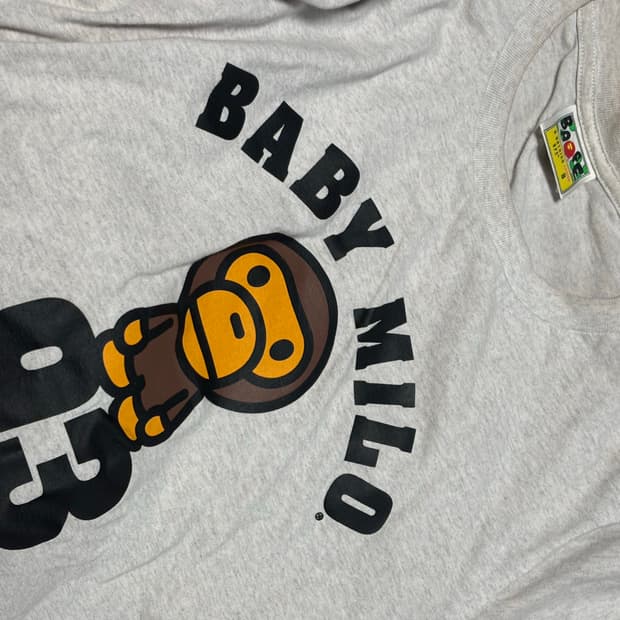 베이프 베이비 마일로 반팔 