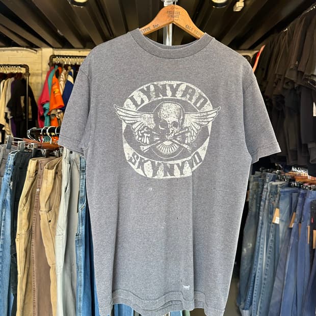 레너드 스키너드 Lynyrd Skynyrd 락밴드 프린팅 티셔츠