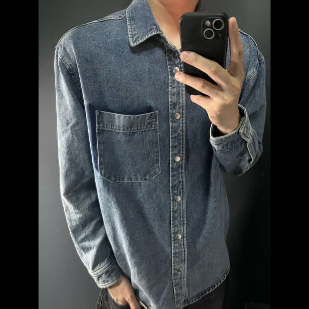 Mind Bridge 마인드브릿지 데님 셔츠 자켓