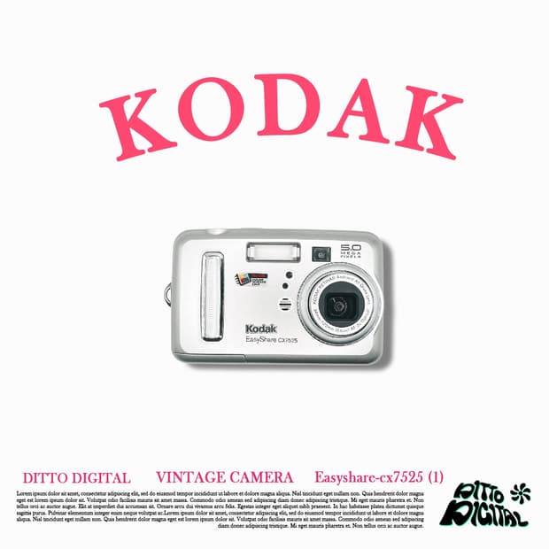 Kodak easyshare cx7252디카