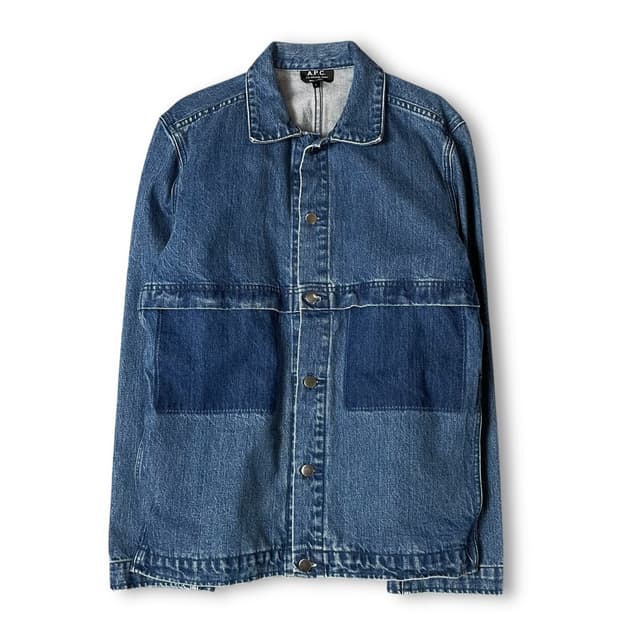 A.P.C. 아페쎄 중청 데님 자켓 L