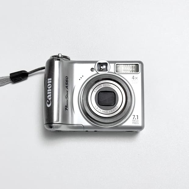 캐논 파워샷 A560 빈티지 디지털카메라
