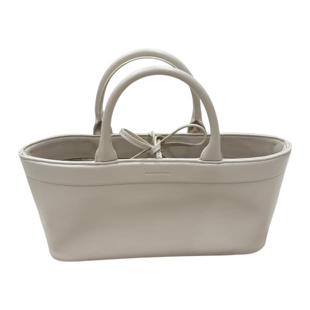 썸웨어버터 하프 데어 토트백 가방 크림