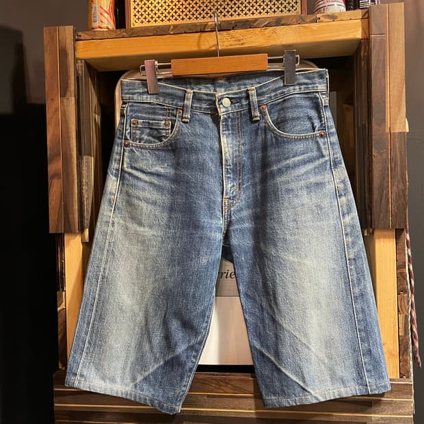 90 리바이스 502빅E 샐비지 반바지
