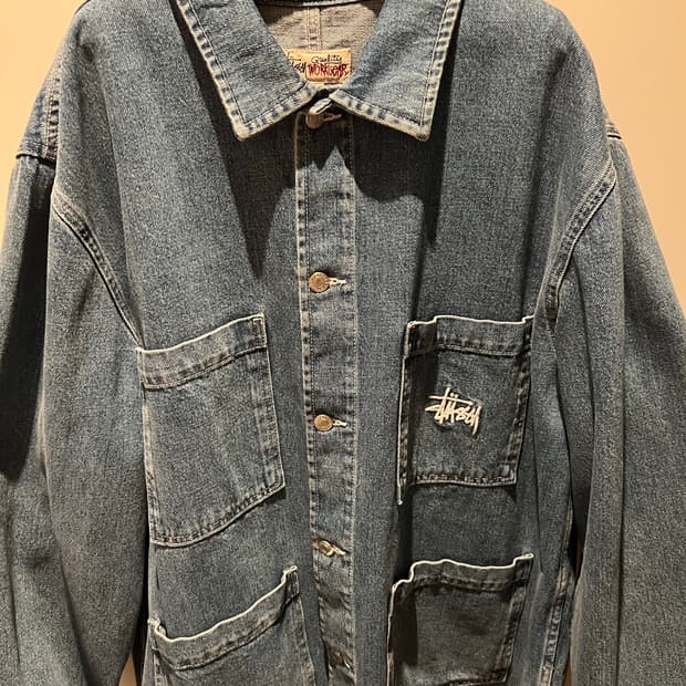 스투시 데님 초어 자켓 (XL)