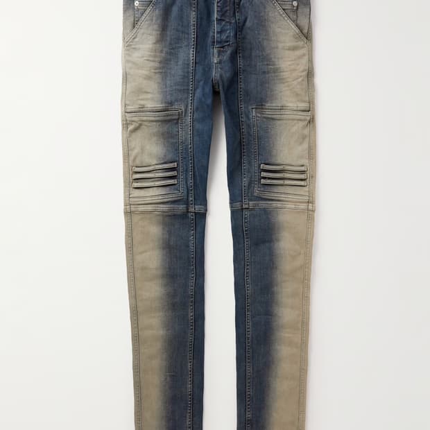 [XS] 릭오웬스 나가킨 데님 미네랄 펄