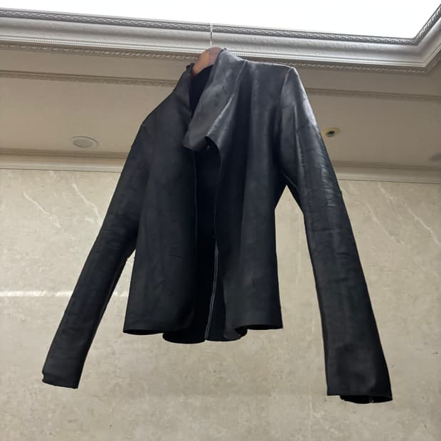 Sheepskin scarecrow jacket