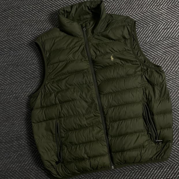 폴로 랄프로렌 신형 패커블 경량 다운 베스트y 3816