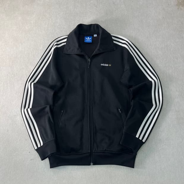 100 아디다스 클래식 베켄바우어 블랙 트랙탑 져지