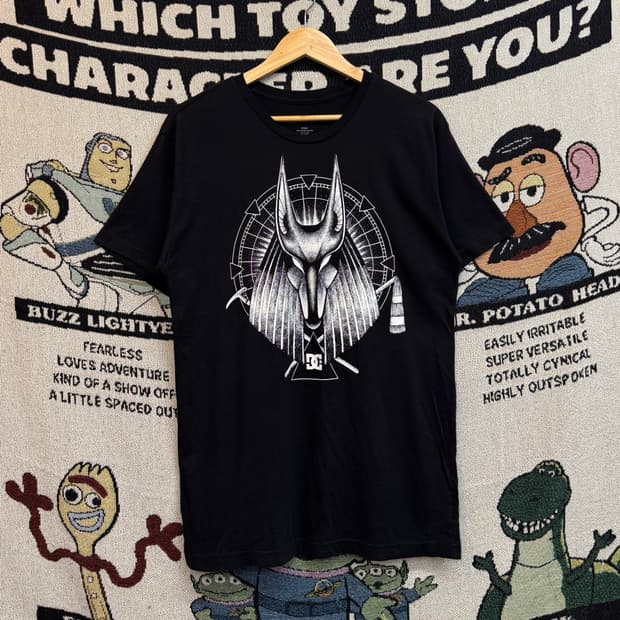 DC 슈즈 x 대니웨이 아누비스 티셔츠 made in USA (M) 