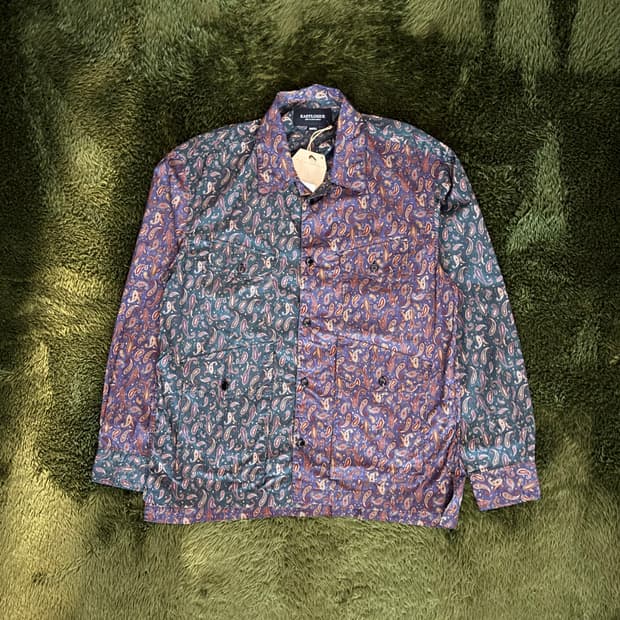 [S] EASTLOGUE 이스트로그 멀티 페이즐리 트레져 셔츠 자켓