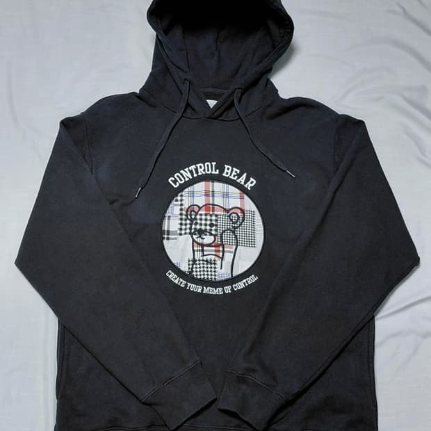 일본 Graniph 컨트롤 베어 후드티 L