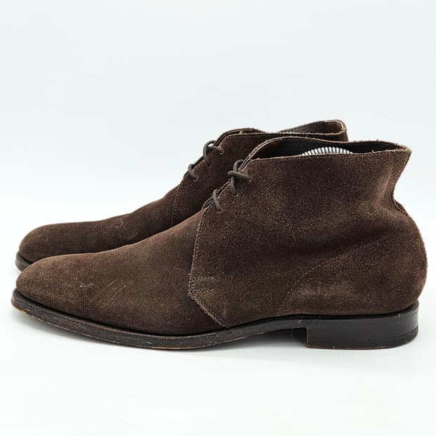 크로켓앤존스 CHUKKA 다크 브라운 스웨이드 (8 1/2 D)