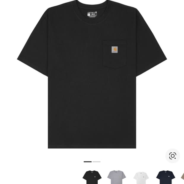 칼하트 루즈 핏 헤비웨이트 티셔츠
