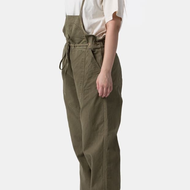 캐피탈 LIGHT CANVAS 멜빵 오버롤 팬츠 1사이즈