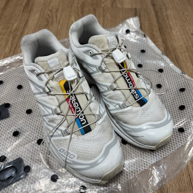 살로몬 XT-6 ADV 화이트 230