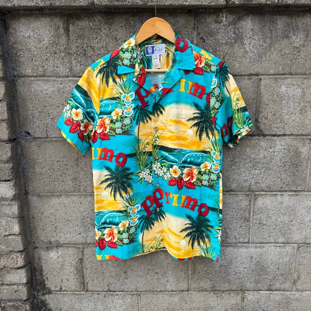 90s Rjc 빈티지 하와이안 셔츠 s