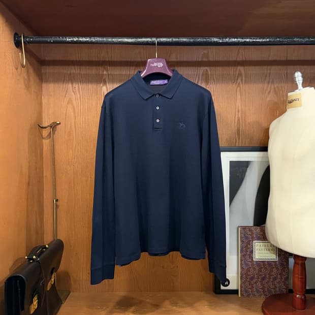 랄프로렌 퍼플라벨 피퀘 티셔츠