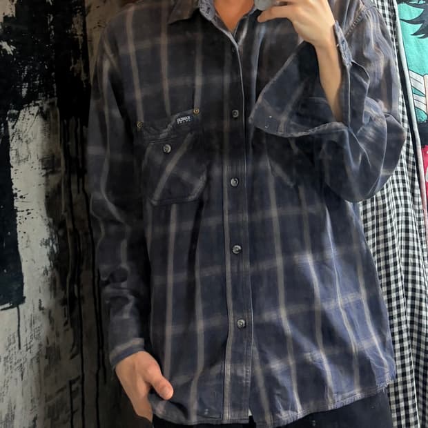 90’s kansai yamamoto jeans shirt 
