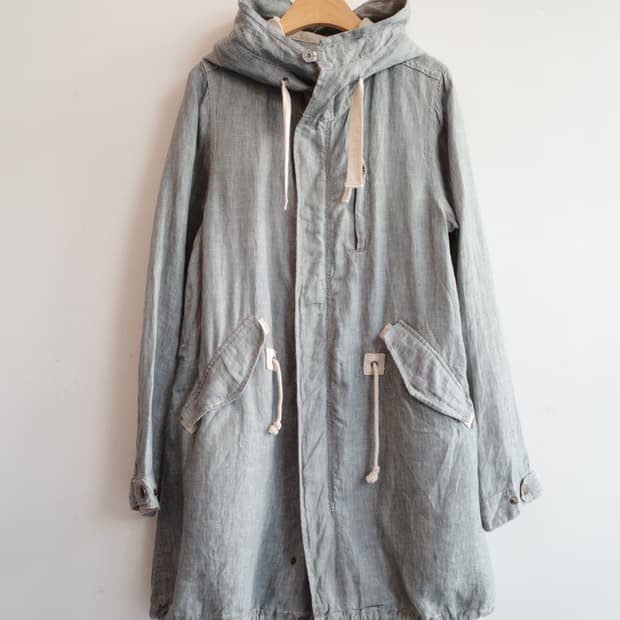 KU 리넨 피쉬테일 파카 (JAPAN FABRIC)