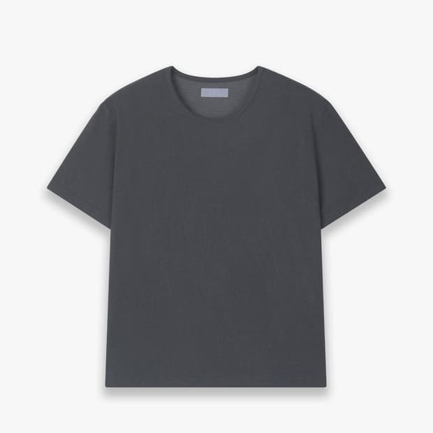 [2]레스 티셔츠 Les Brev t-shirt 차콜