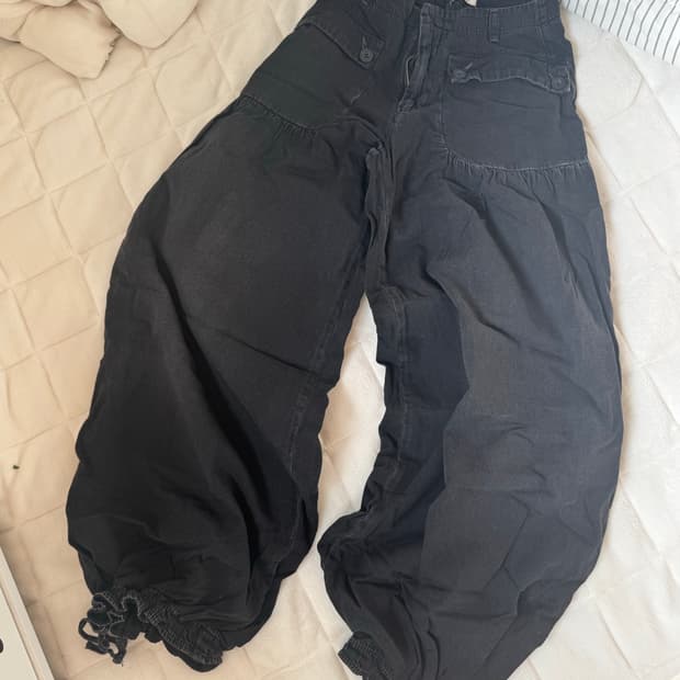 Free people vintage 재질 팬츠  착샷있음