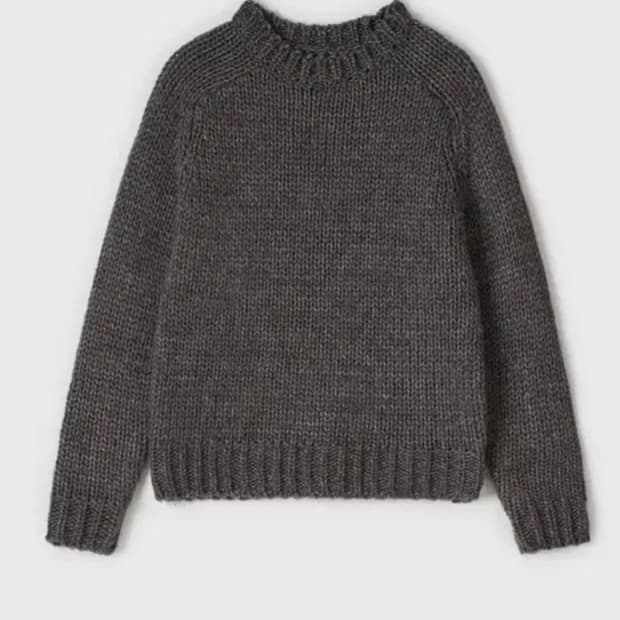 Lfm 핸드메이드 크루넥 스웨터 렉스핑거마르쉐