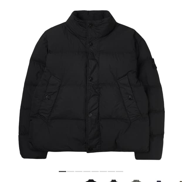 스톤아일랜드 25FW 클링클랩스 숏패딩 M