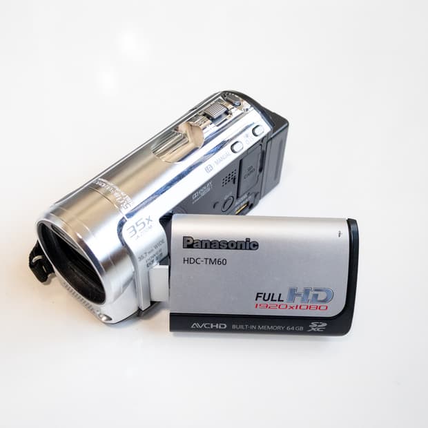 Panasonic HDC-TM60 / 빈티지 디지털 캠코더