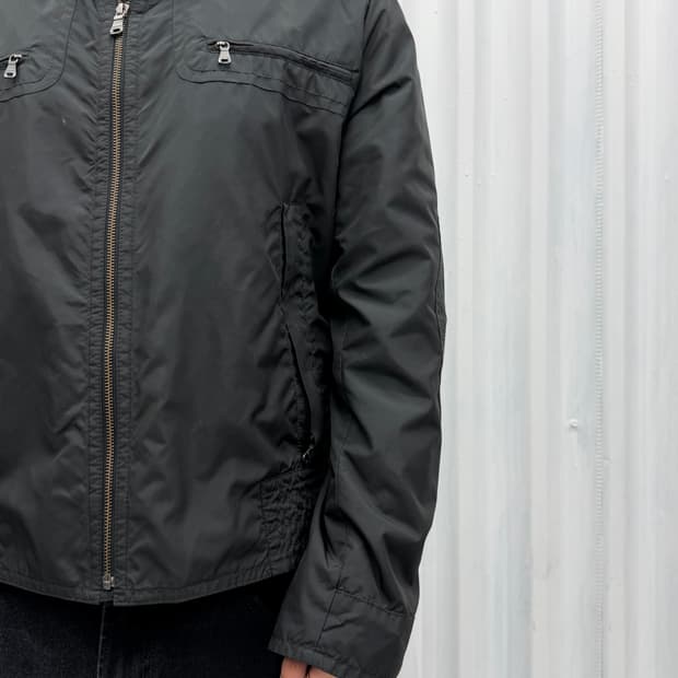 00s) Hugo Boss weatherproof moto jacket
