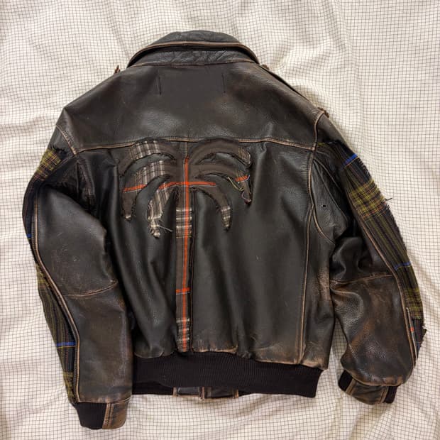 Julius Bach 빈티지 커스텀 레더자켓 