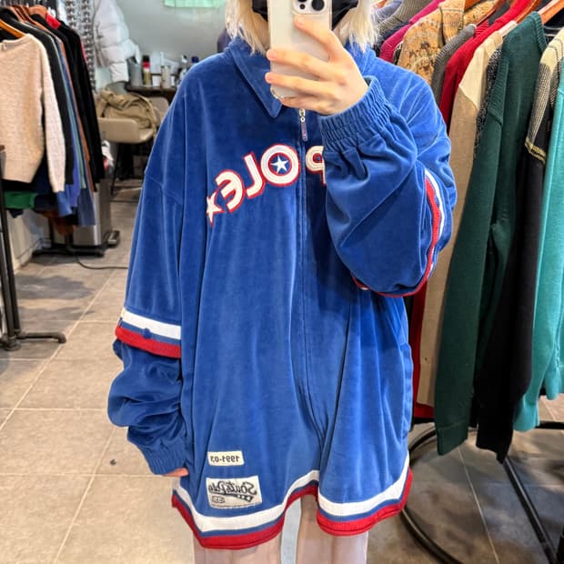 [NO.9] southpole 벨벳 져지