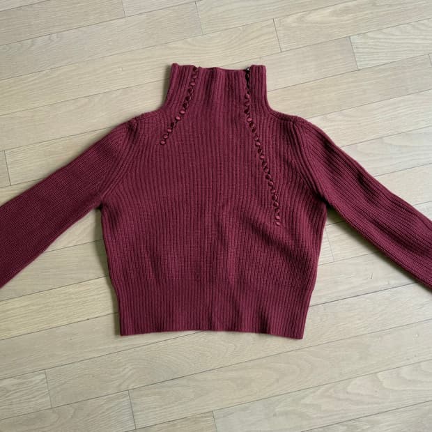 Derek Lam 하이엔드 캐시미어100 니트 스웨터 데렉램 데릭램 마인