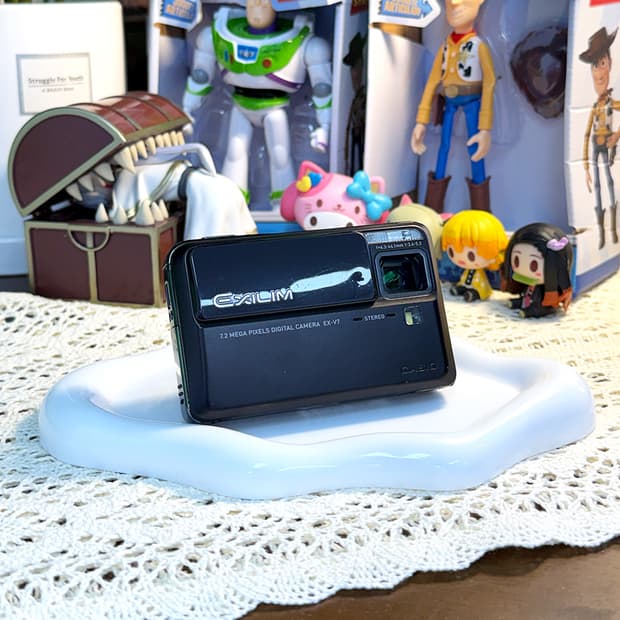 [🏖️여름 Pick] Casio 카시오 EX-V7 블랙 디지털 카메라