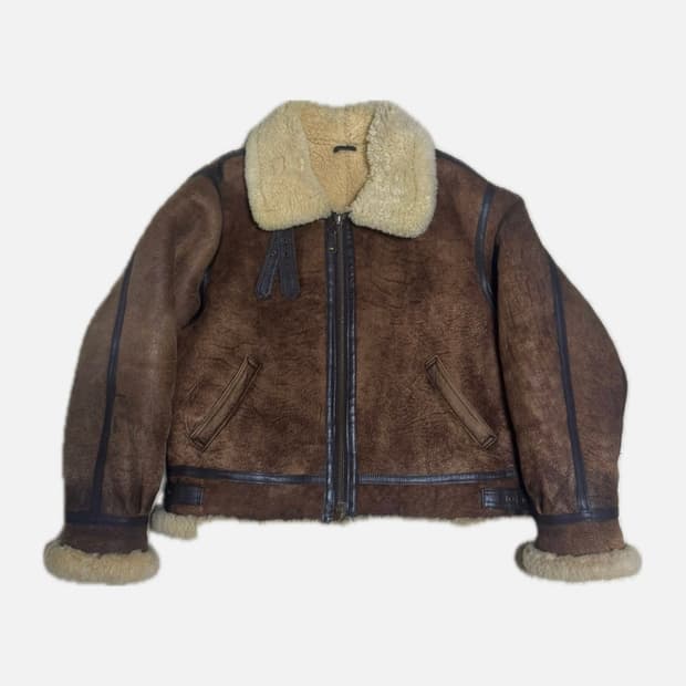 90s B-3 Mouton Jacket 무스탕 자켓