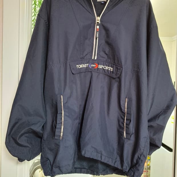 타미힐피거 스포츠 네이비 빈티지 아노락 XXL