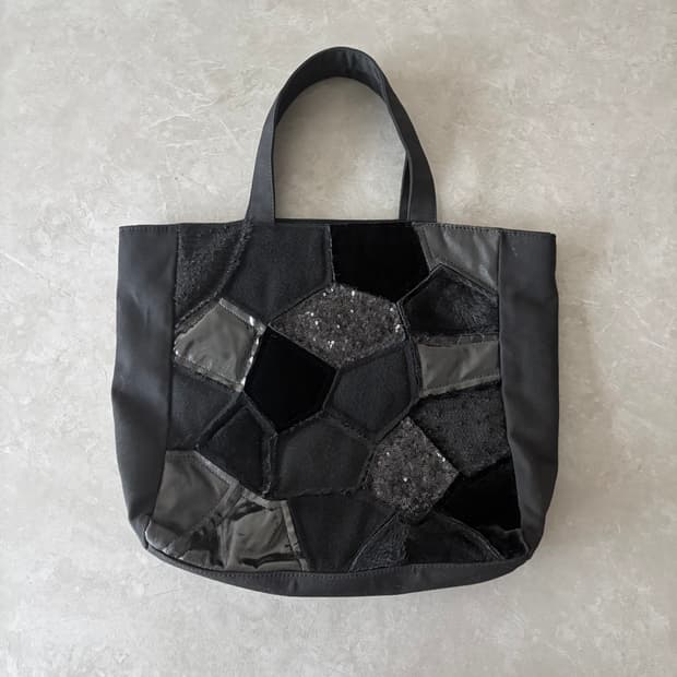 준야와타나베 패치워크 토트백 가방